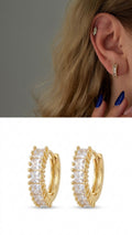 14K Gold Plated Cubic Zirconia Vip 14k earrings  – Catwalk Jewellery wholesale jewelry VIP 14K EARRINGS  Catwalk Jewellery Europe