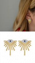 14K Gold Plated Cubic Zirconia Vip 14k earrings  – Catwalk Jewellery wholesale jewelry VIP 14K EARRINGS  Catwalk Jewellery Europe