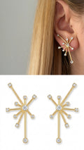 14K Gold Plated Cubic Zirconia Vip 14k earrings  – Catwalk Jewellery wholesale jewelry VIP 14K EARRINGS  Catwalk Jewellery Europe