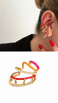 MY1VPEARC00120 gold-ear-cuff-stainless-steel-waterproof-trendy-wholesale-myaccessories wholesale jewelry EARCUFFS  Catwalk Jewellery Europe