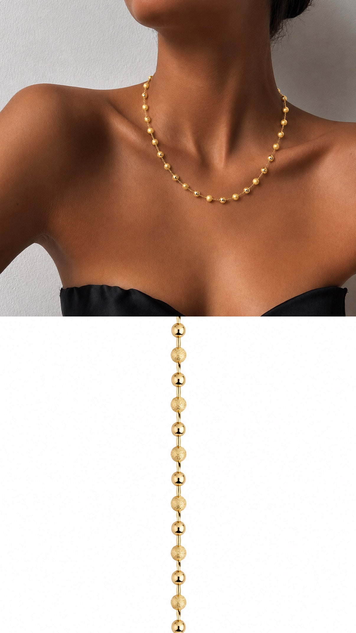 MY1VPNKLC0024 gold-necklace-stainless-steel-waterproof-layered-trendy-wholesale-myaccessories wholesale jewelry NECKLACE  Catwalk Jewellery Europe