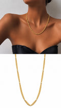 MY1VPNKLC0027 gold-necklace-stainless-steel-waterproof-layered-trendy-wholesale-myaccessories wholesale jewelry NECKLACE  Catwalk Jewellery Europe