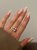 MY1VPRING0031-gold-stackable-ring-stainless-steel-waterproof-trendy-wholesale-myaccessories wholesale jewelry RINGS Catwalk Jewellery Europe