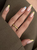 MY1VPRING0037-gold-stackable-ring-stainless-steel-waterproof-trendy-wholesale-myaccessories wholesale jewelry RINGS Catwalk Jewellery Europe