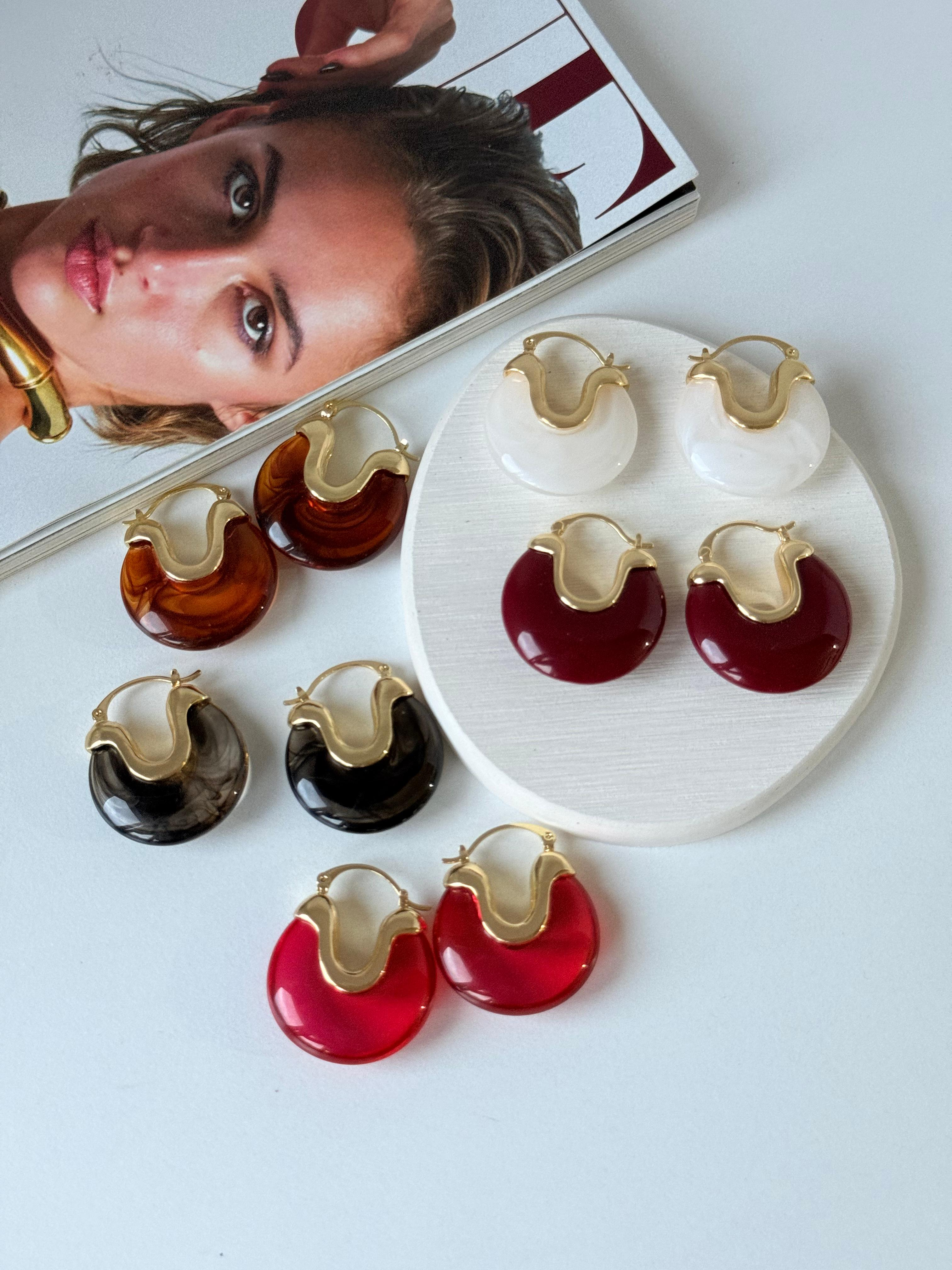 MY4ZREAR41 wholesale jewelry ZARA & MANGO EARRINGS Catwalk Jewellery Europe