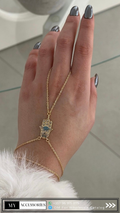 MY8HNDC003 wholesale jewelry HAND CHAINS  Catwalk Jewellery Europe
