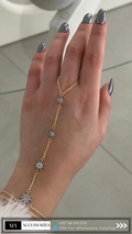 MY8HNDC007 wholesale jewelry HAND CHAINS  Catwalk Jewellery Europe