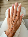 Silver Plated Stainless Steel Disc Sequin Chain Hand Chain Bracelet - CW1HANDCHAIN00212 | Wholesale Stainless Steel Jewelry Catwalk Jewellery Europe