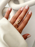CW1RING00103-gold-cz-pave-oval-charm-double-band-ring-catwalkjewellery wholesale jewelry RINGS Catwalk Jewellery Europe