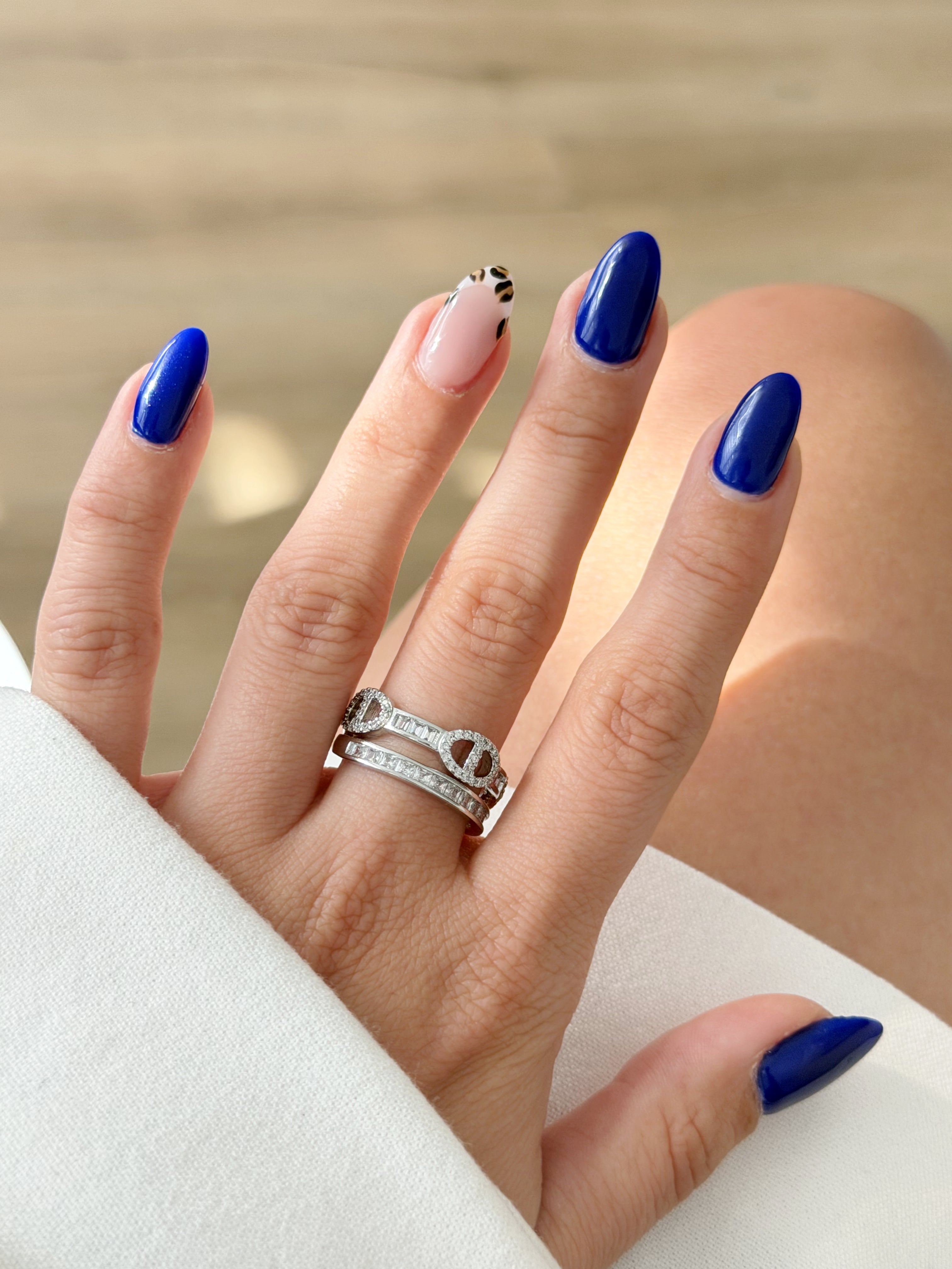 CW1RING00134-silver-cz-pave-mariner-anchor-link-double-band-ring-catwalkjewellery wholesale jewelry RINGS Catwalk Jewellery Europe