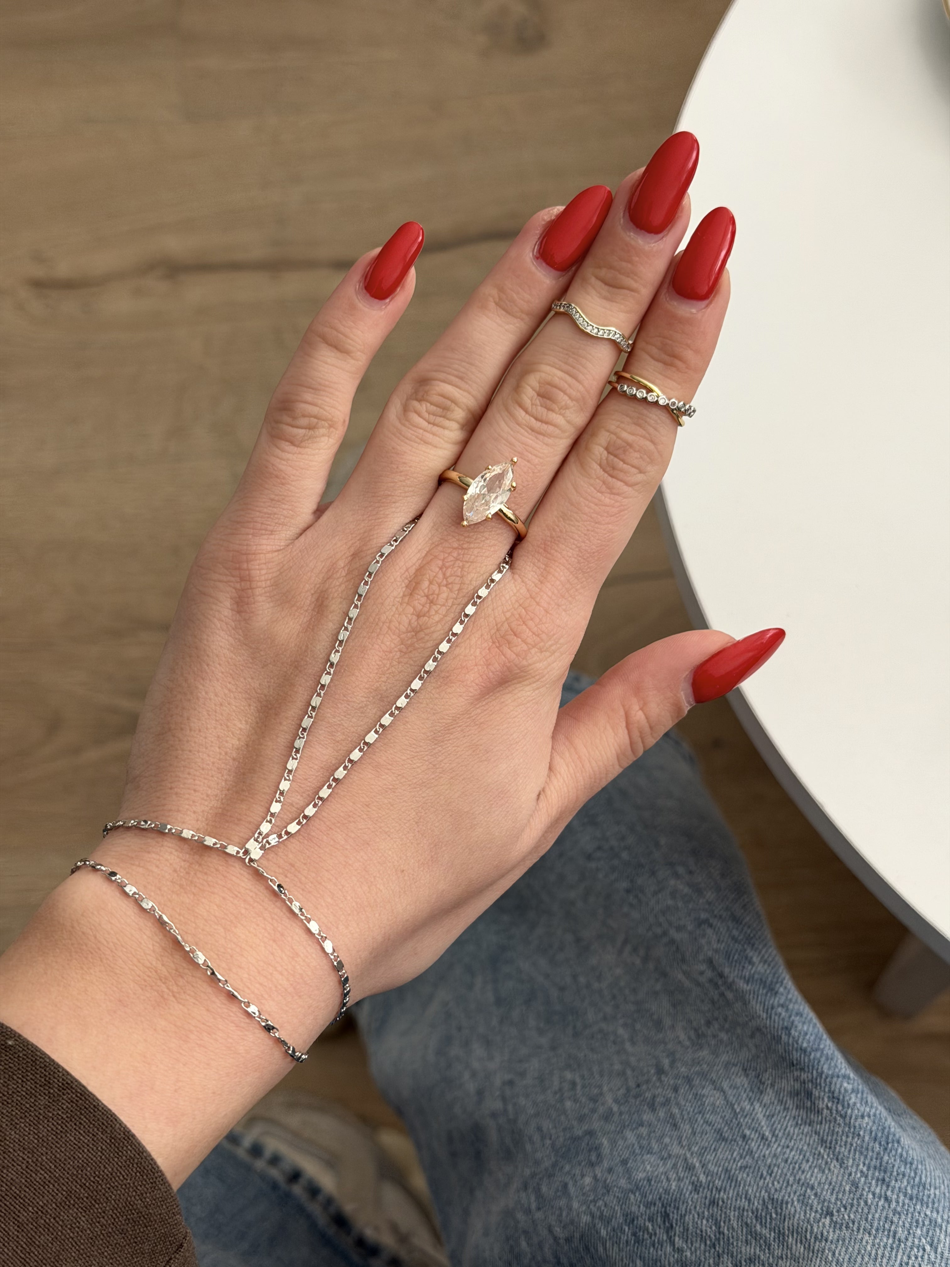 MY1VPHNDC0012 gold-hand-chain-stainless-steel-waterproof-trendy-wholesale-myaccessories wholesale jewelry HAND CHAINS  Catwalk Jewellery Europe