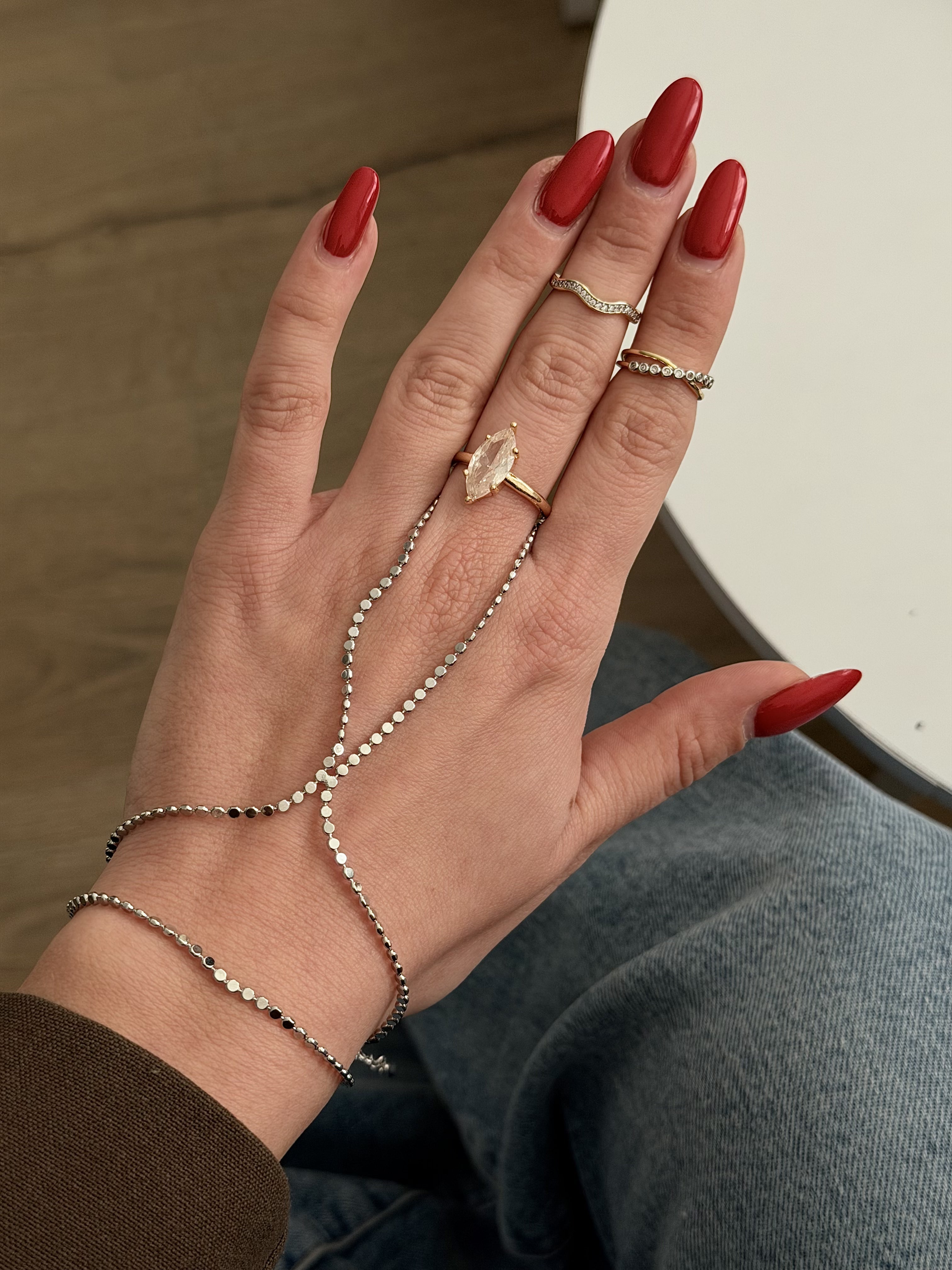 MY1VPHNDC0014 gold-hand-chain-stainless-steel-waterproof-trendy-wholesale-myaccessories wholesale jewelry HAND CHAINS  Catwalk Jewellery Europe