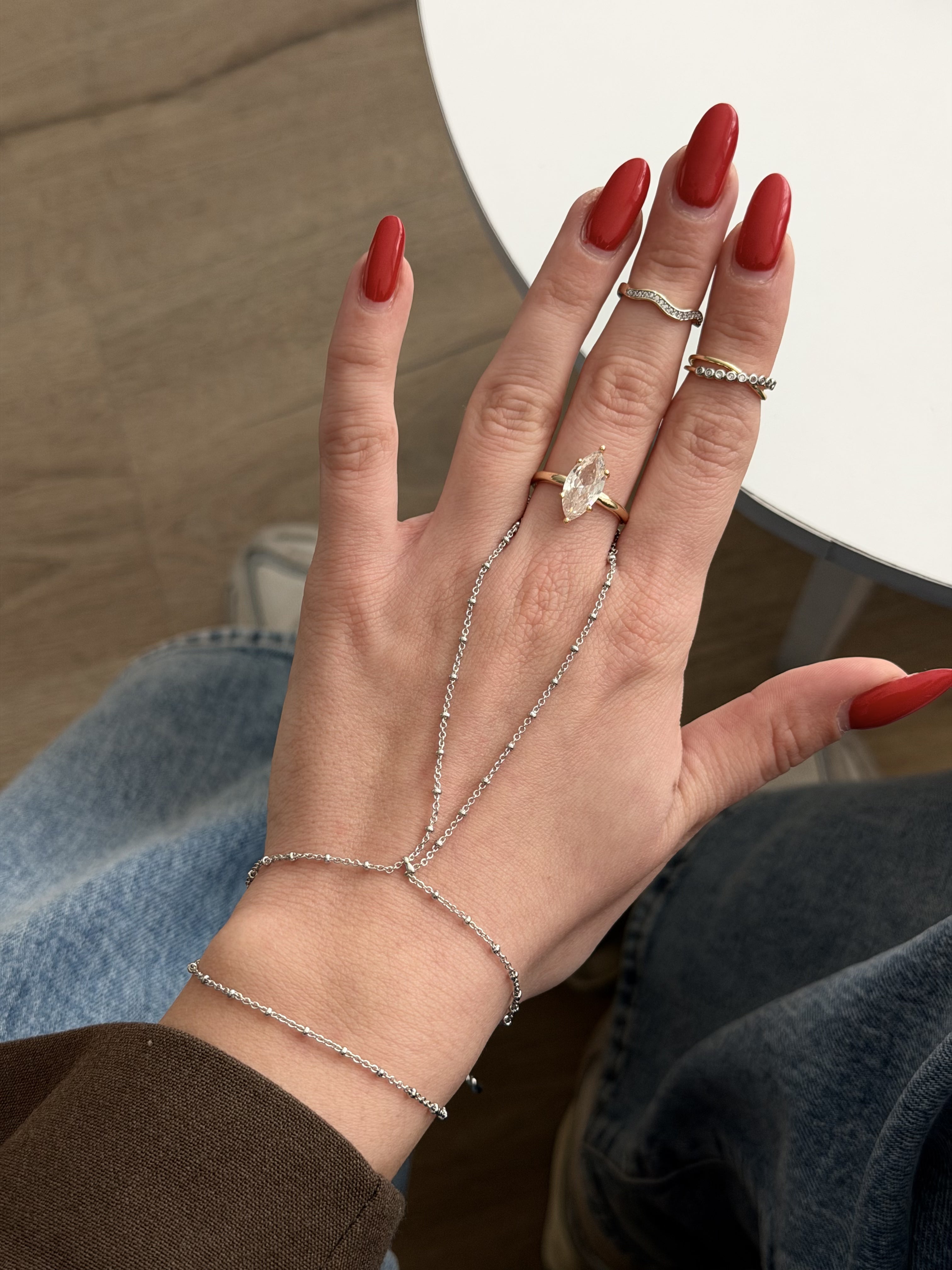 MY1VPHNDC0016 gold-hand-chain-stainless-steel-waterproof-trendy-wholesale-myaccessories wholesale jewelry HAND CHAINS  Catwalk Jewellery Europe