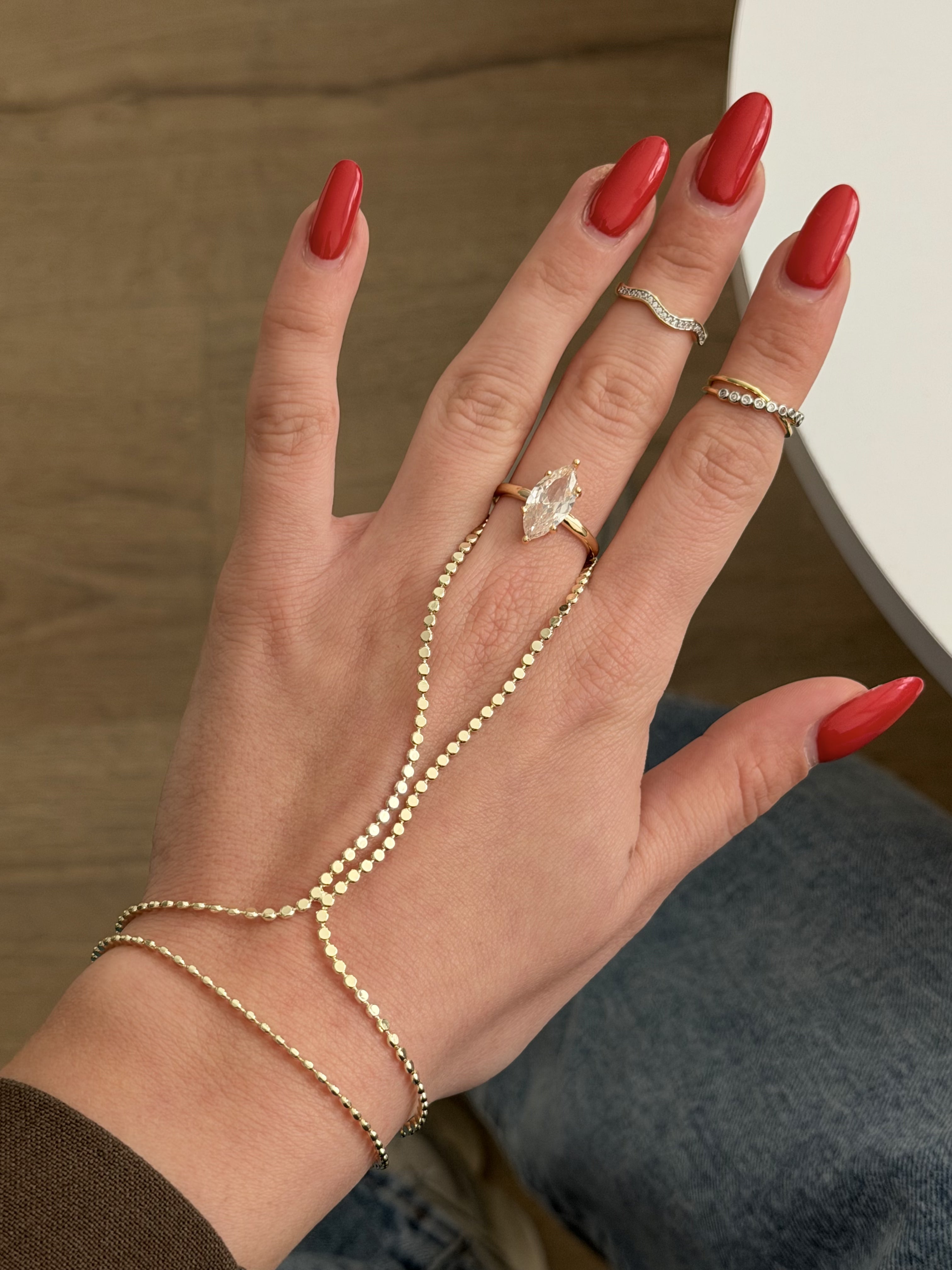 MY1VPHNDC0018 gold-hand-chain-stainless-steel-waterproof-trendy-wholesale-myaccessories wholesale jewelry HAND CHAINS  Catwalk Jewellery Europe