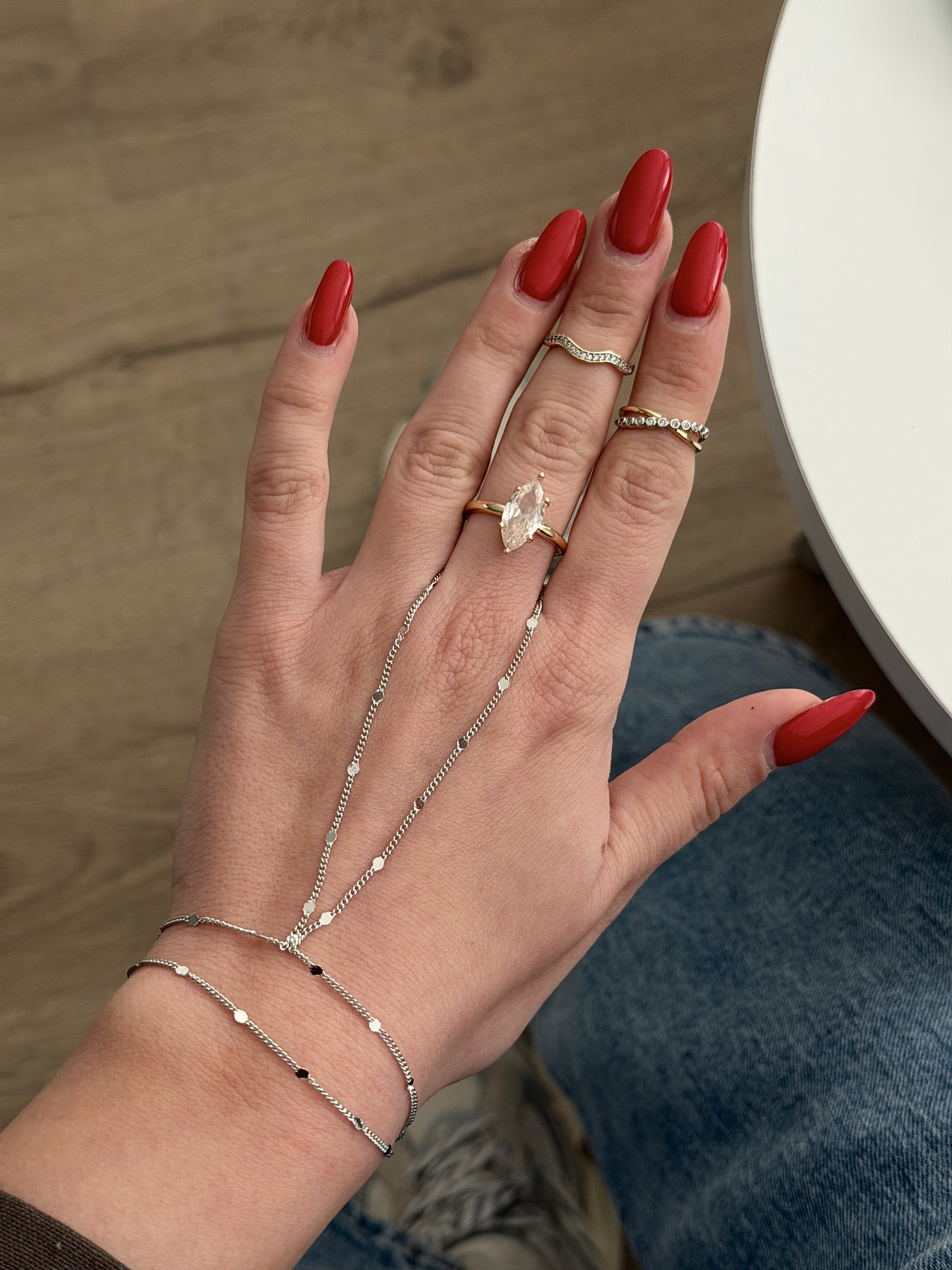 MY1VPHNDC004 gold-hand-chain-stainless-steel-waterproof-trendy-wholesale-myaccessories wholesale jewelry HAND CHAINS  Catwalk Jewellery Europe