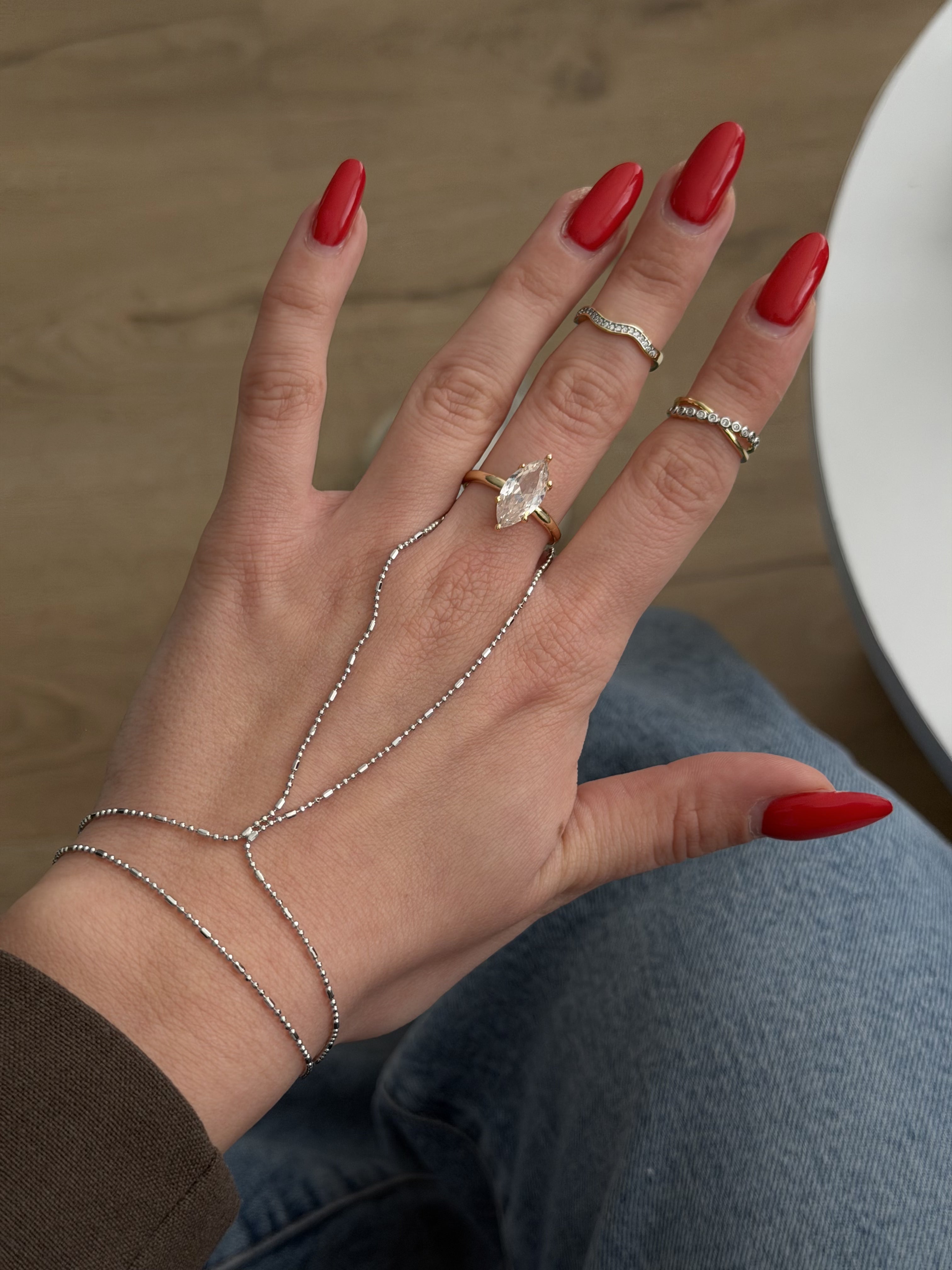 MY1VPHNDC006 gold-hand-chain-stainless-steel-waterproof-trendy-wholesale-myaccessories wholesale jewelry HAND CHAINS  Catwalk Jewellery Europe
