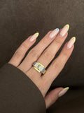 MY1VPRING0073-gold-stackable-ring-stainless-steel-waterproof-trendy-wholesale-myaccessories wholesale jewelry RINGS Catwalk Jewellery Europe