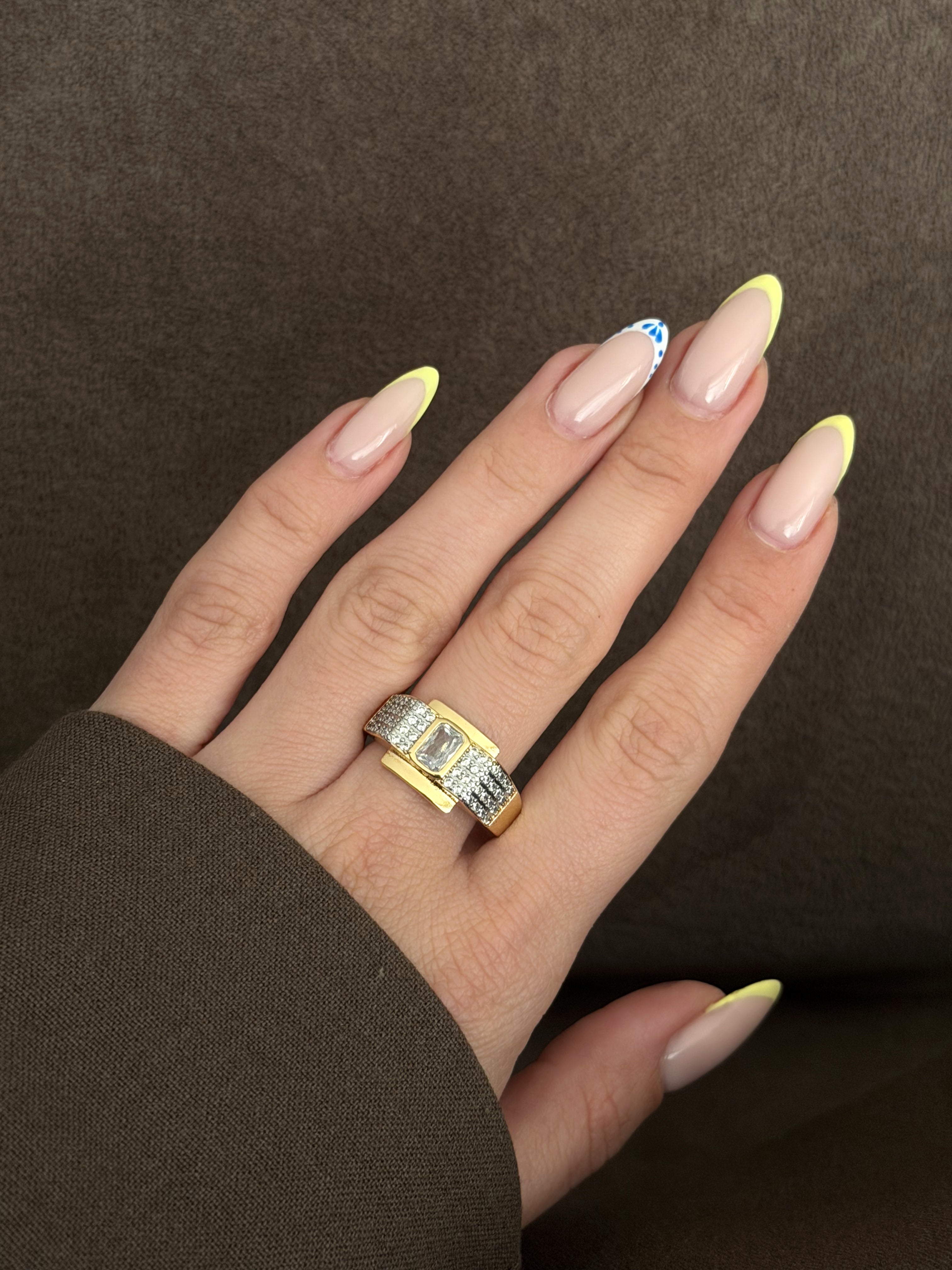 MY1VPRING0073-gold-stackable-ring-stainless-steel-waterproof-trendy-wholesale-myaccessories wholesale jewelry RINGS Catwalk Jewellery Europe