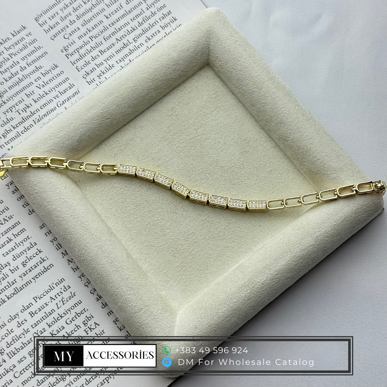 MY5V14BRC004 wholesale jewelry VIP 14K BRACELETS Catwalk Jewellery Europe