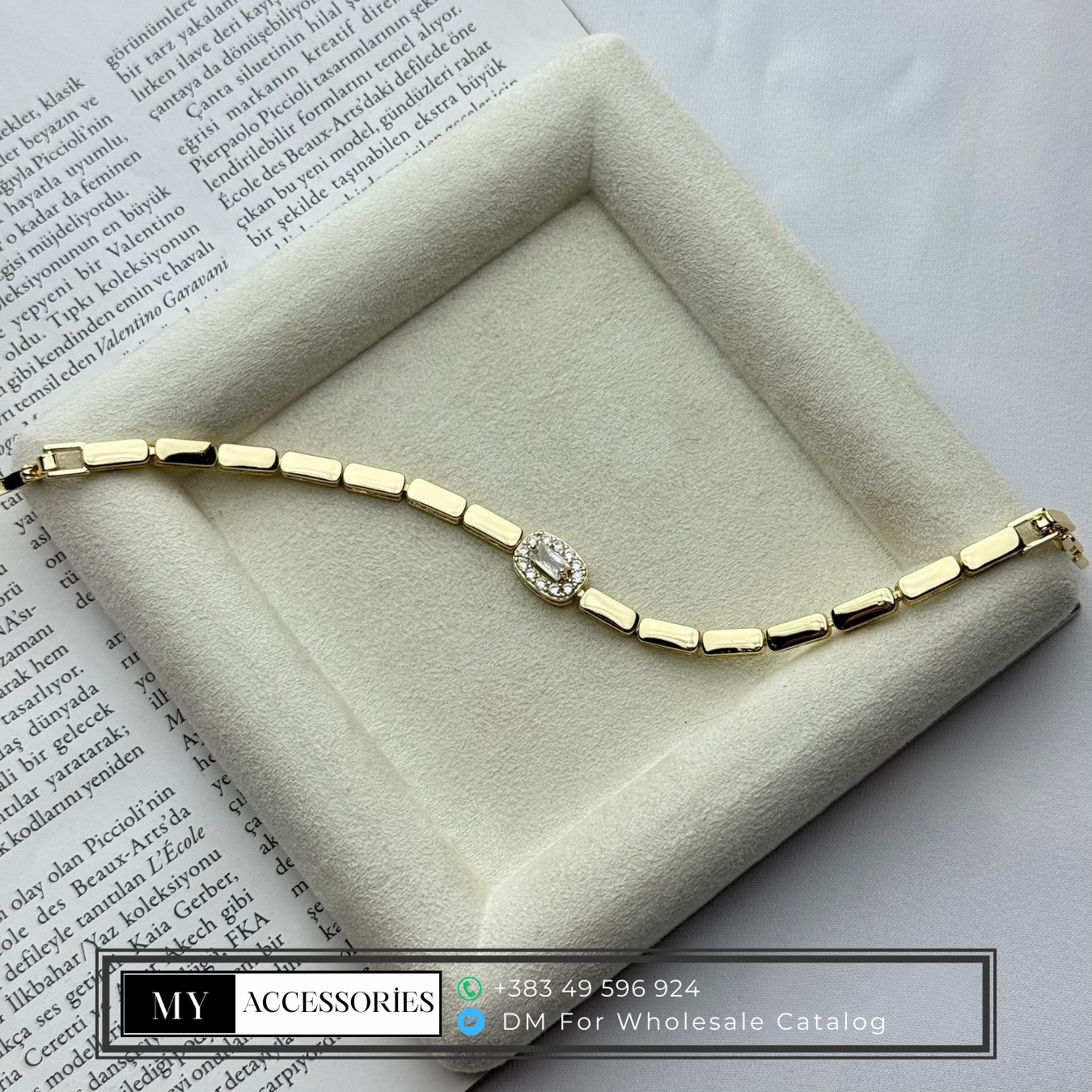 MY5V14BRC005 wholesale jewelry VIP 14K BRACELETS Catwalk Jewellery Europe
