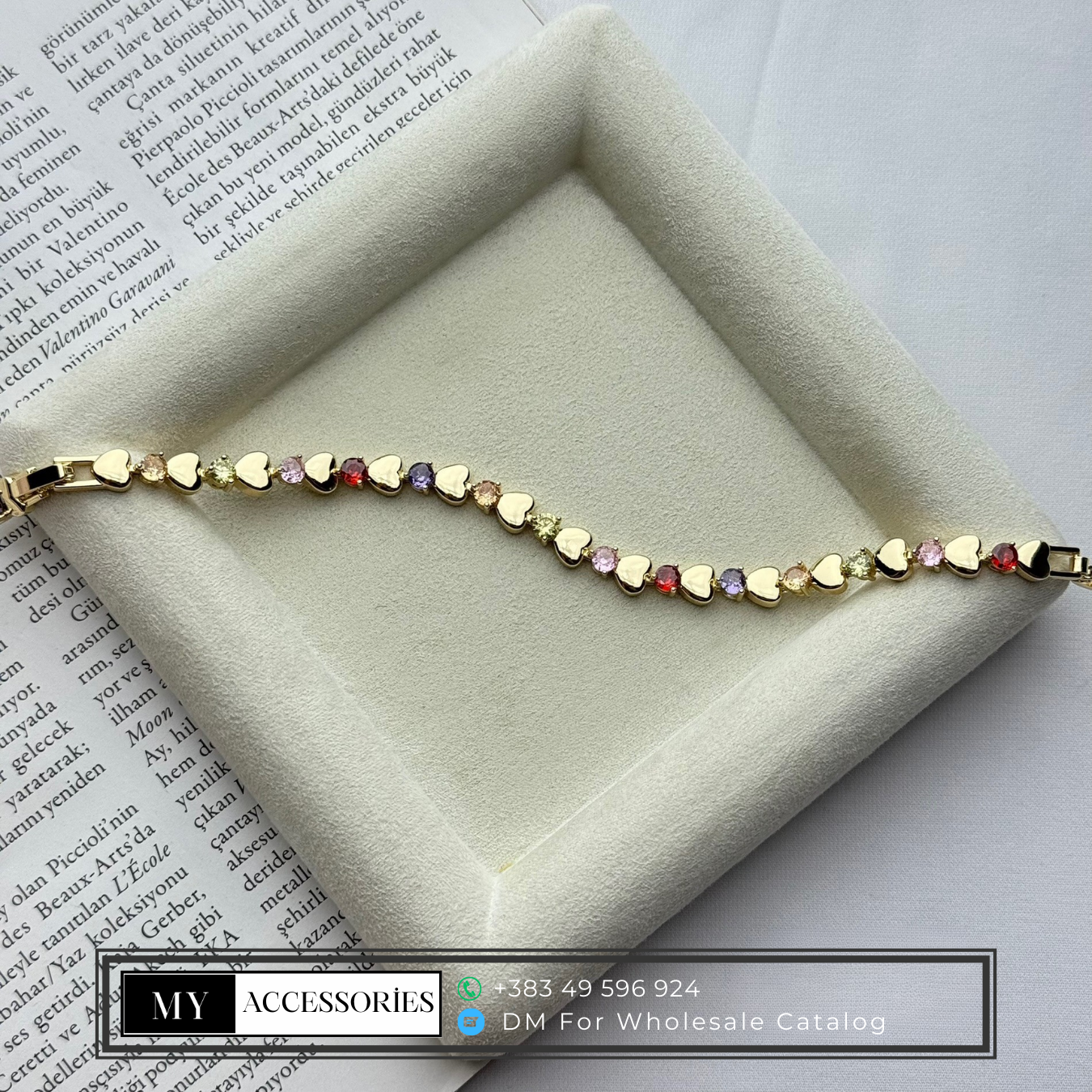 MY5V14BRC007 wholesale jewelry VIP 14K BRACELETS Catwalk Jewellery Europe