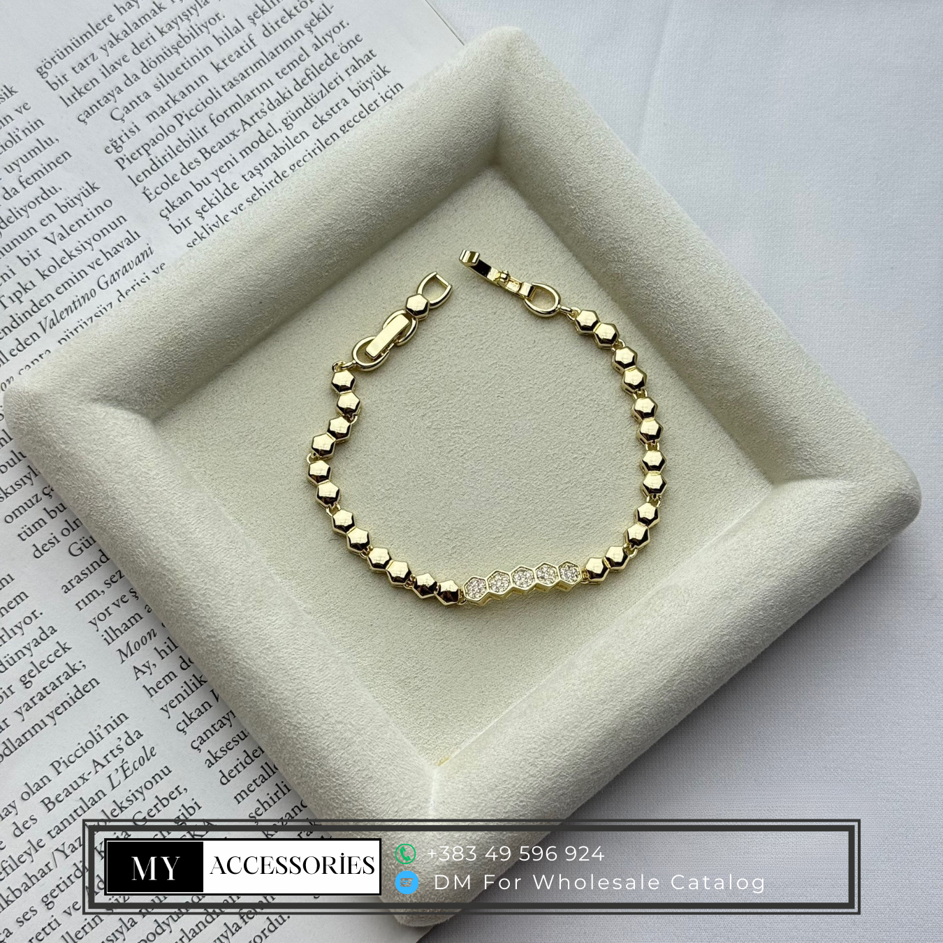 MY5V14BRC008 wholesale jewelry VIP 14K BRACELETS Catwalk Jewellery Europe