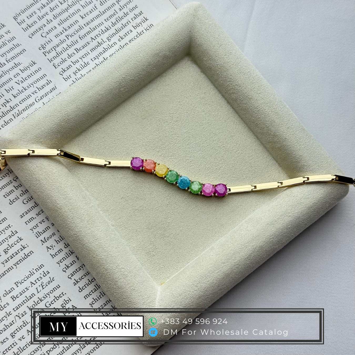 MY5V14BRC009 wholesale jewelry VIP 14K BRACELETS Catwalk Jewellery Europe
