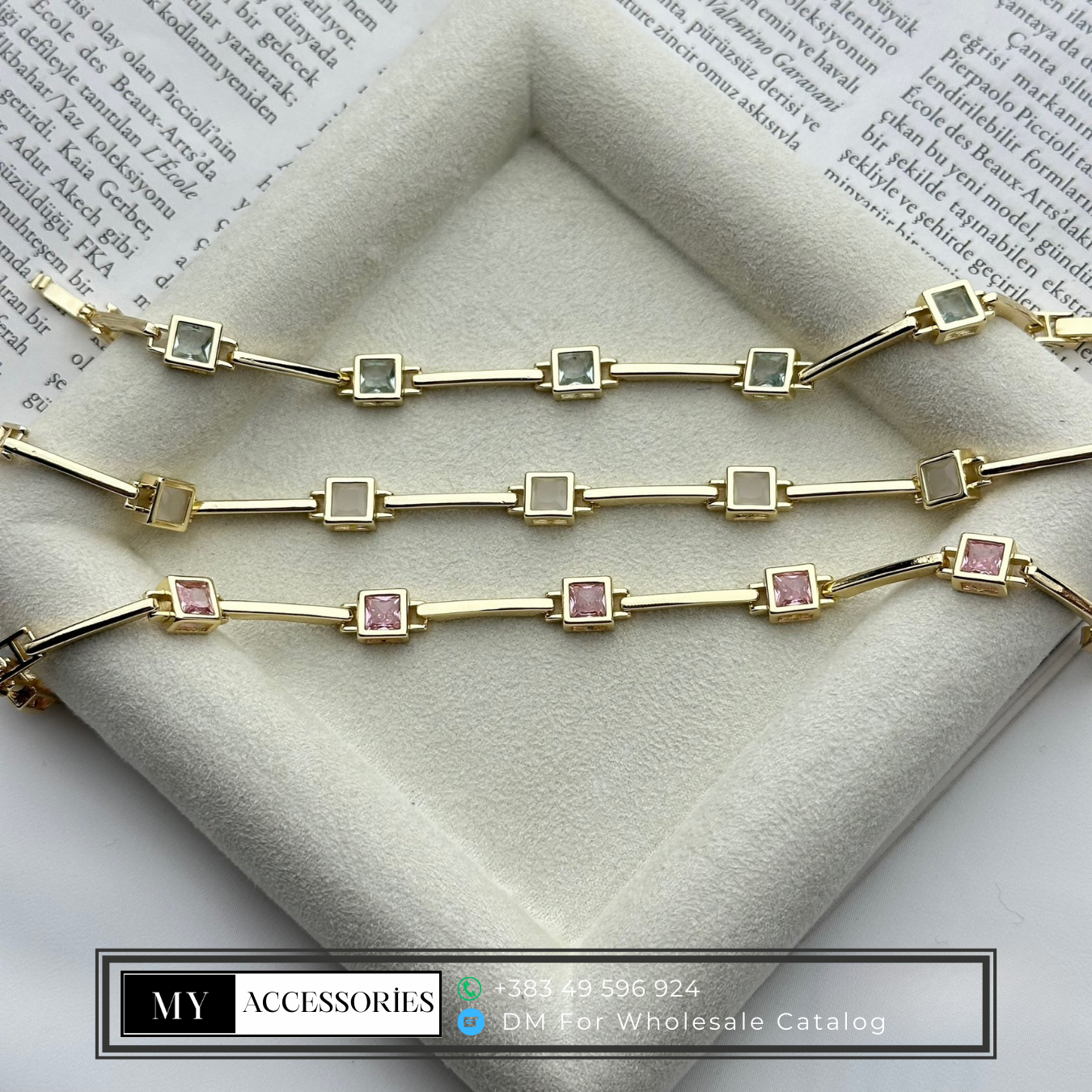 MY5V14BRC010 wholesale jewelry VIP 14K BRACELETS Catwalk Jewellery Europe