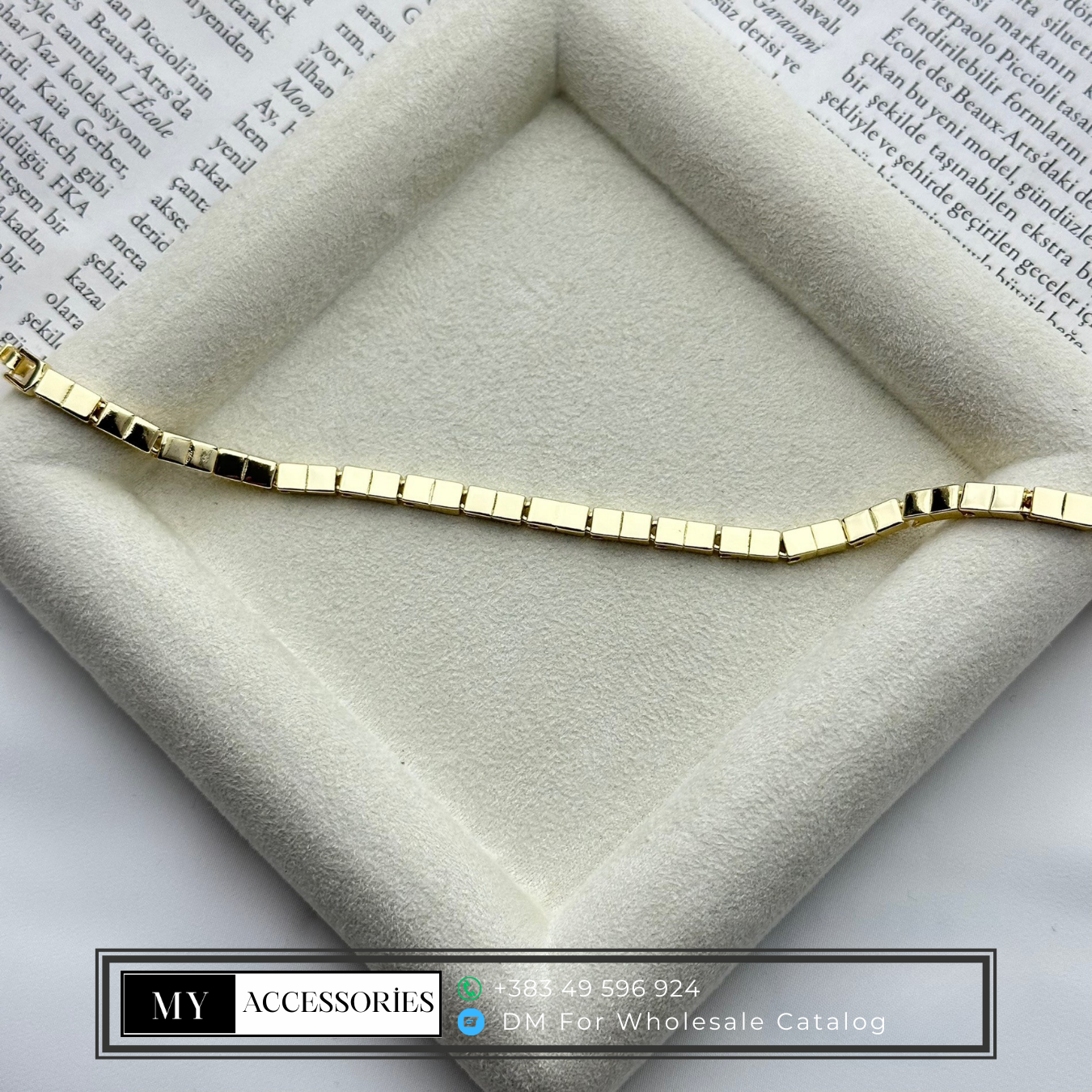 MY5V14BRC012 wholesale jewelry VIP 14K BRACELETS Catwalk Jewellery Europe