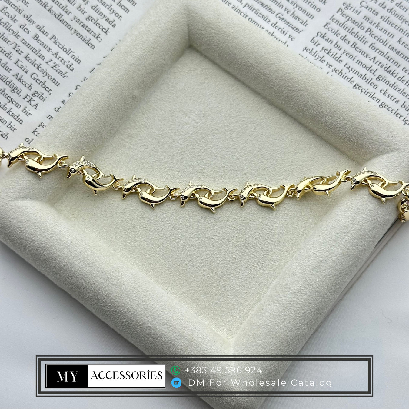 MY5V14BRC014 wholesale jewelry VIP 14K BRACELETS Catwalk Jewellery Europe