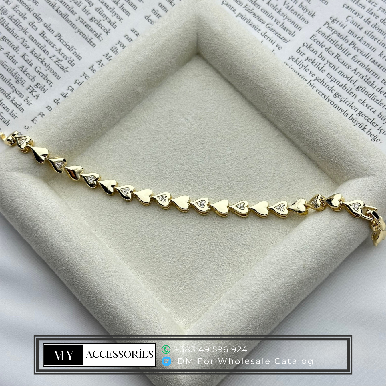MY5V14BRC017 wholesale jewelry VIP 14K BRACELETS Catwalk Jewellery Europe