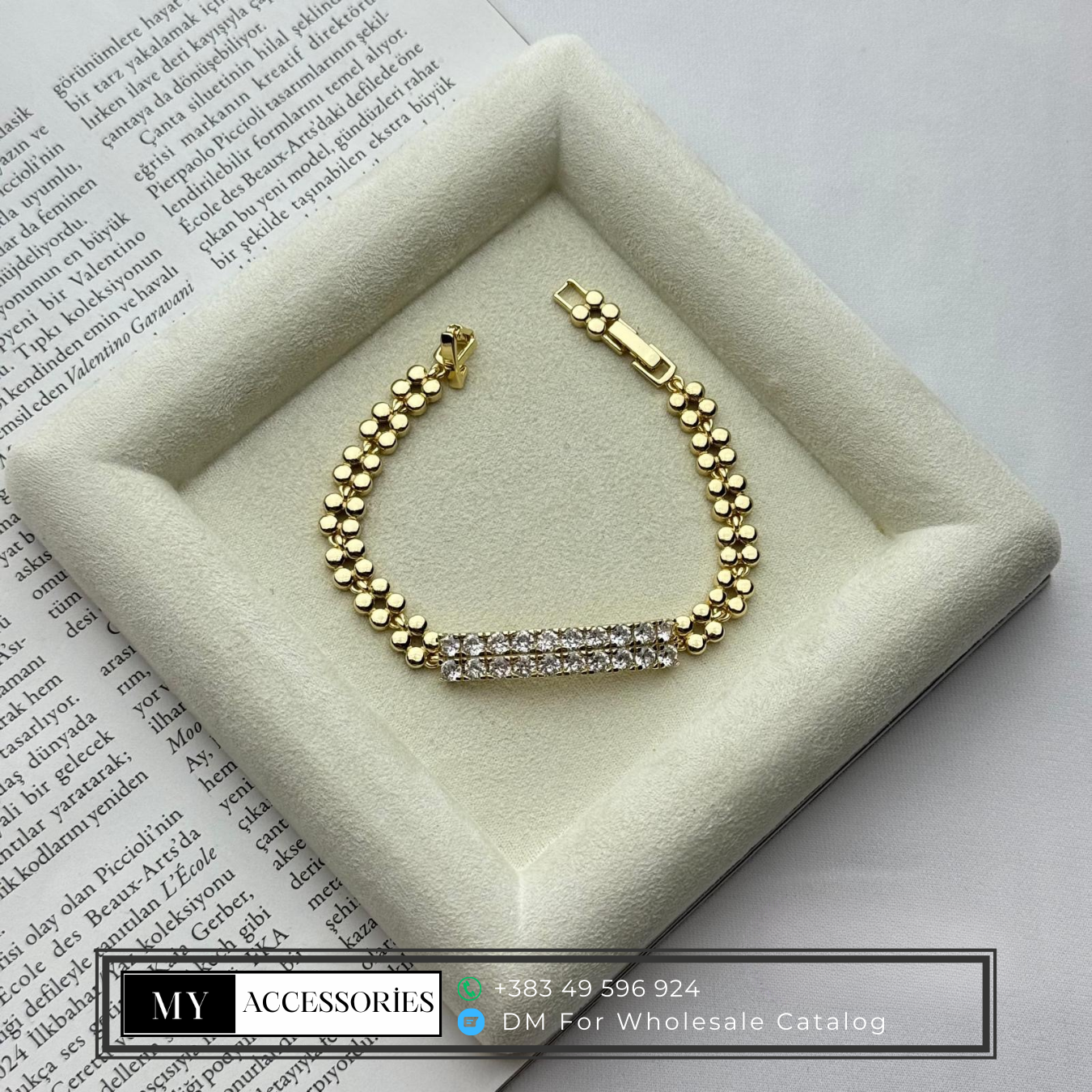 MY5V14BRC022 wholesale jewelry VIP 14K BRACELETS Catwalk Jewellery Europe