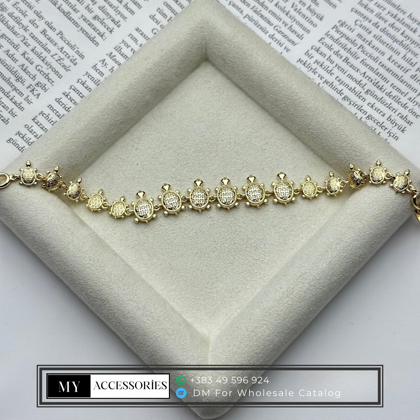 MY5V14BRC025 wholesale jewelry VIP 14K BRACELETS Catwalk Jewellery Europe