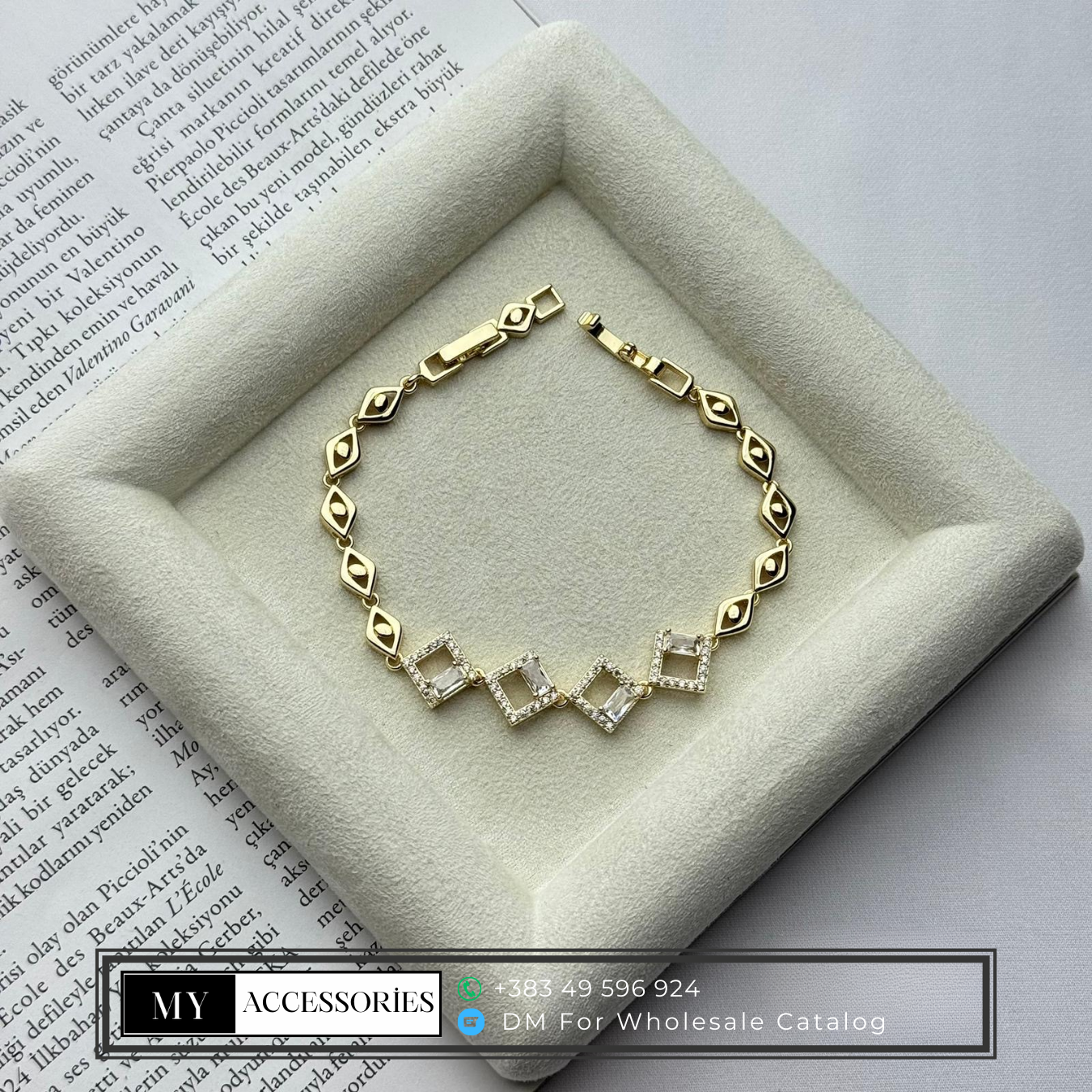 MY5V14BRC027 wholesale jewelry VIP 14K BRACELETS Catwalk Jewellery Europe