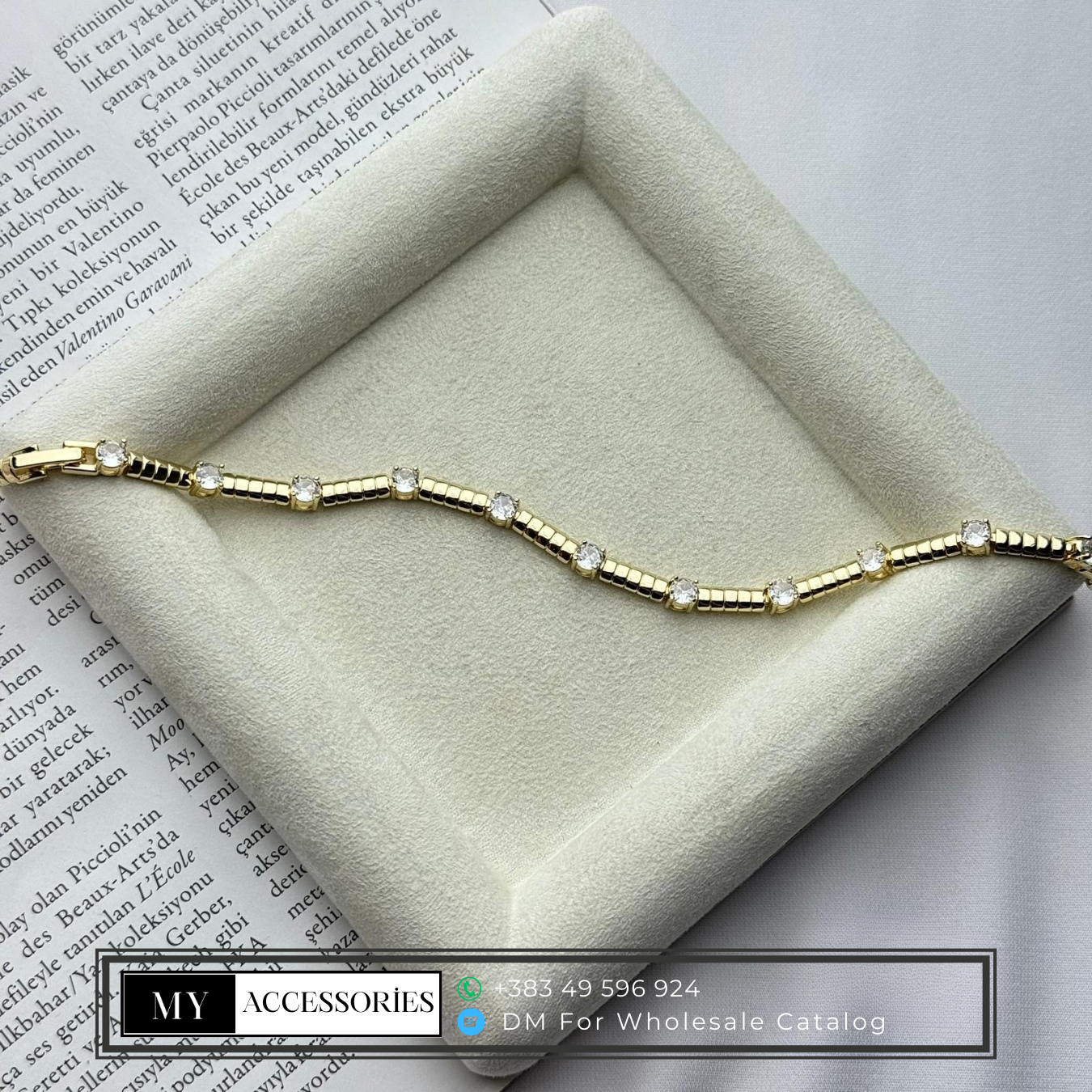 MY5V14BRC028 wholesale jewelry VIP 14K BRACELETS Catwalk Jewellery Europe