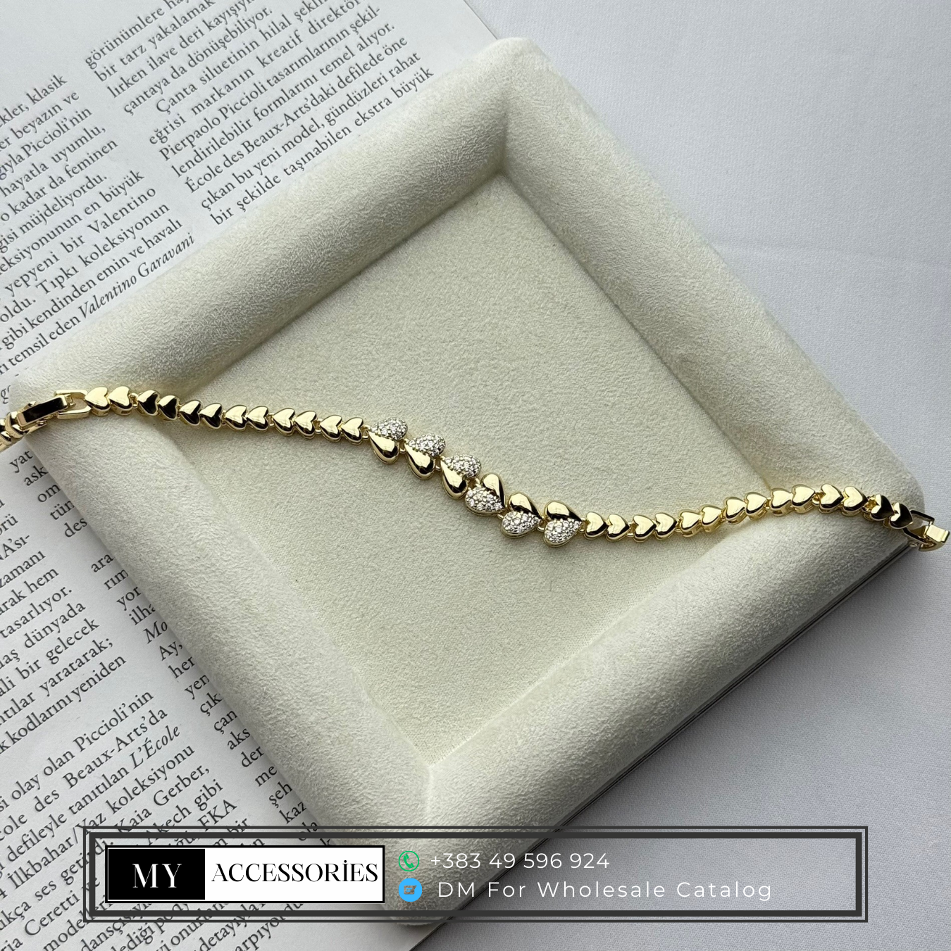 MY5V14BRC029 wholesale jewelry VIP 14K BRACELETS Catwalk Jewellery Europe