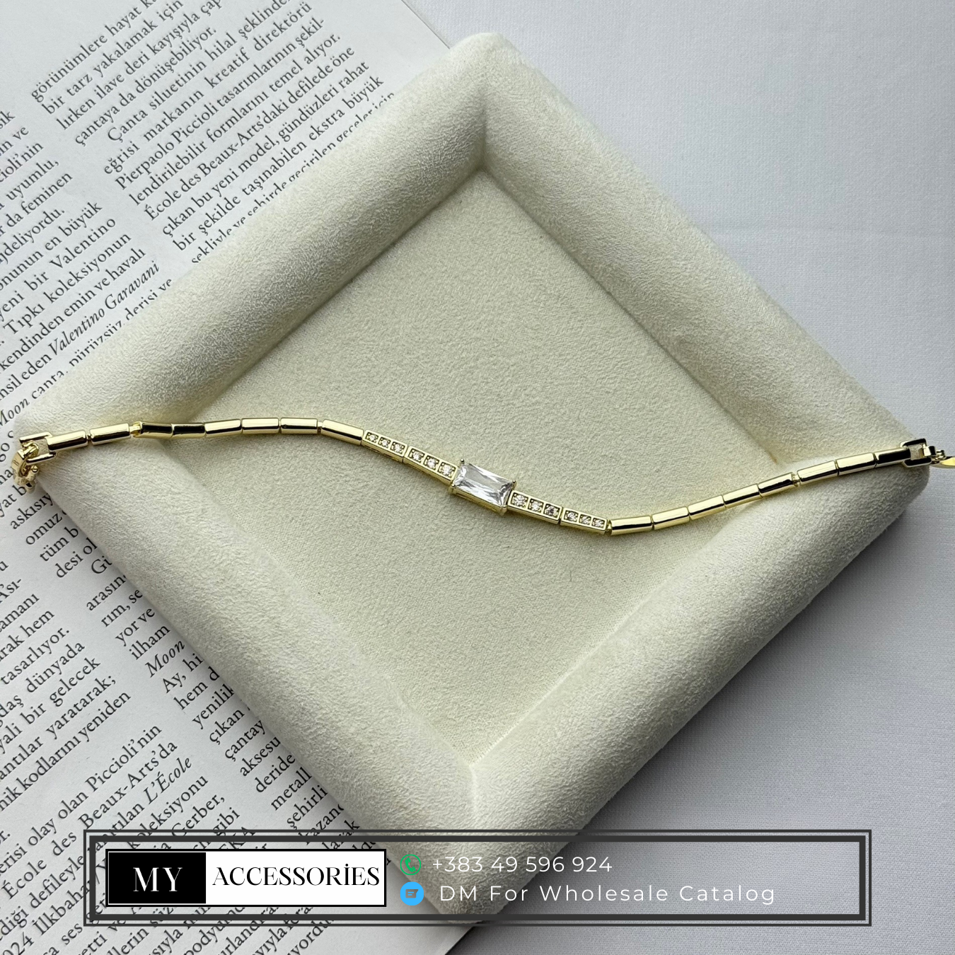 MY5V14BRC031 wholesale jewelry VIP 14K BRACELETS Catwalk Jewellery Europe