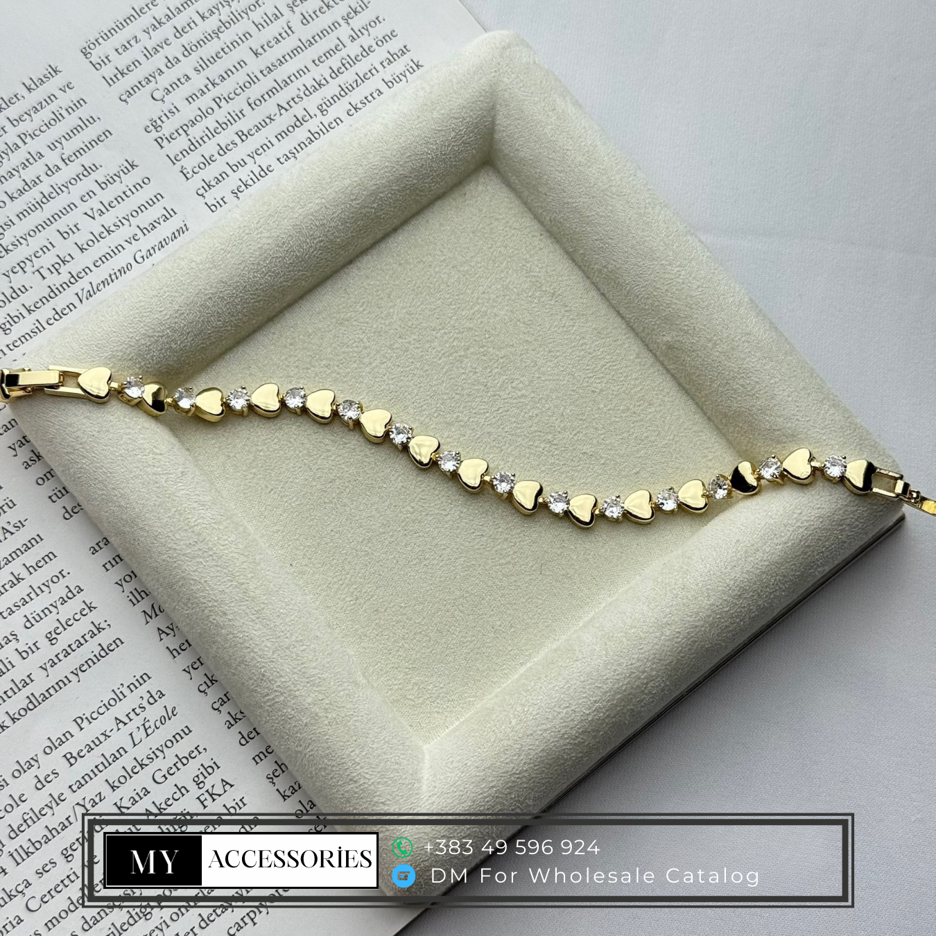 MY5V14BRC032 wholesale jewelry VIP 14K BRACELETS Catwalk Jewellery Europe