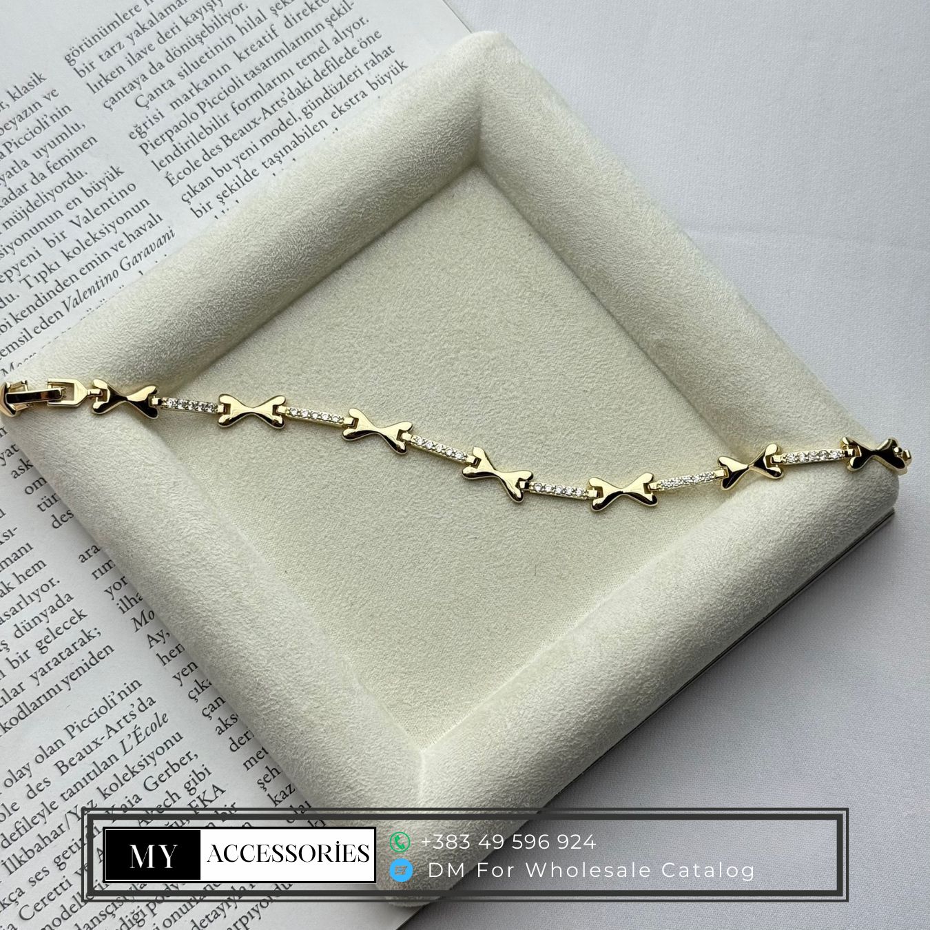 MY5V14BRC033 wholesale jewelry VIP 14K BRACELETS Catwalk Jewellery Europe