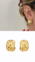 MY1VPERNG00130 gold-hoop-earrings-stainless-steel-myaccessories wholesale jewelry VIP 14K EARRINGS  Catwalk Jewellery Europe