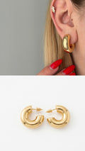 MY1VPERNG00135 gold-hoop-earrings-stainless-steel-myaccessories wholesale jewelry VIP 14K EARRINGS  Catwalk Jewellery Europe