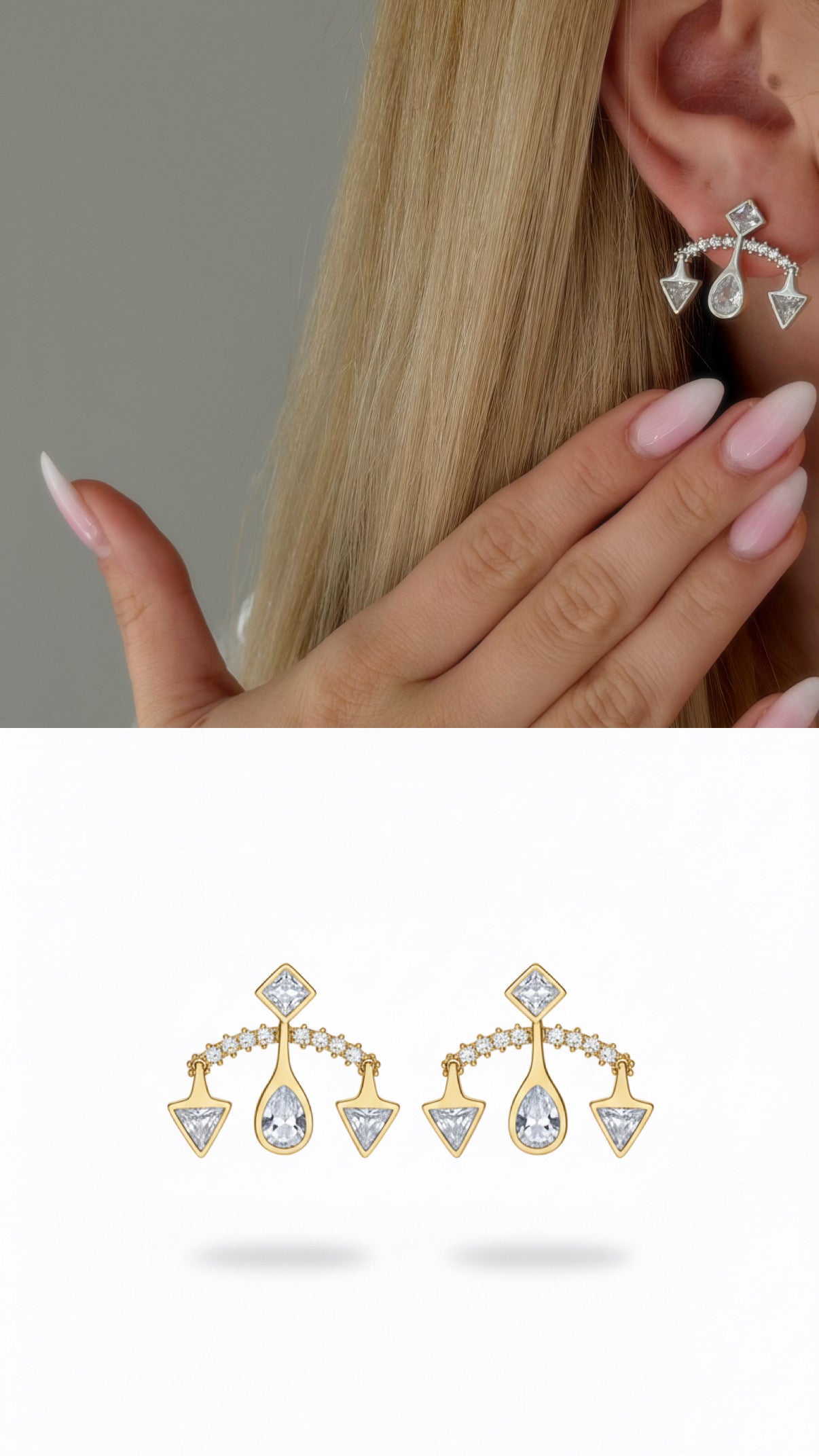 MY1VPERNG00146 gold-hoop-earrings-stainless-steel-myaccessories wholesale jewelry VIP 14K EARRINGS  Catwalk Jewellery Europe
