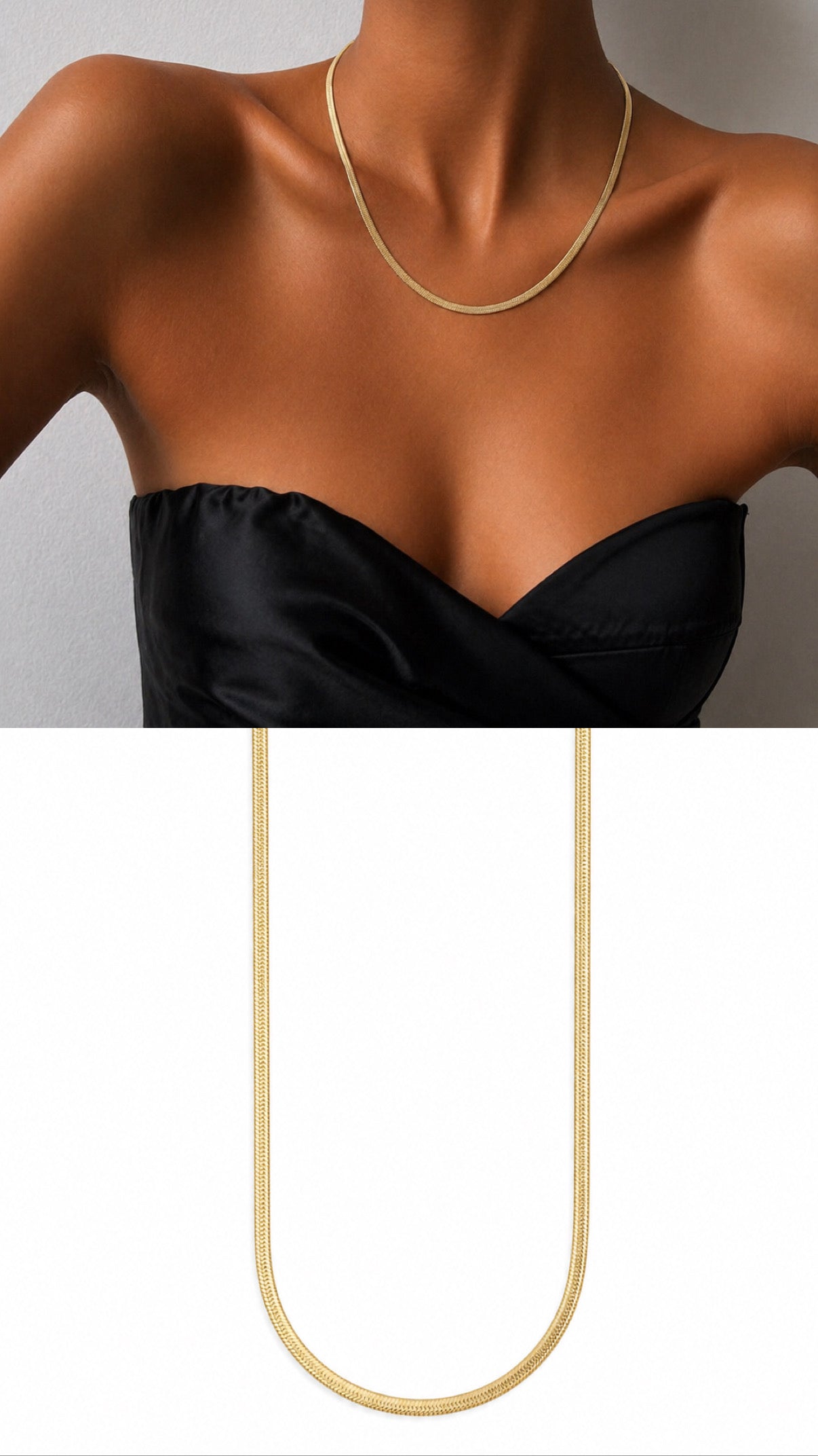 MY1VPNKLC0048 gold-necklace-stainless-steel-waterproof-layered-trendy-wholesale-myaccessories wholesale jewelry NECKLACE  Catwalk Jewellery Europe
