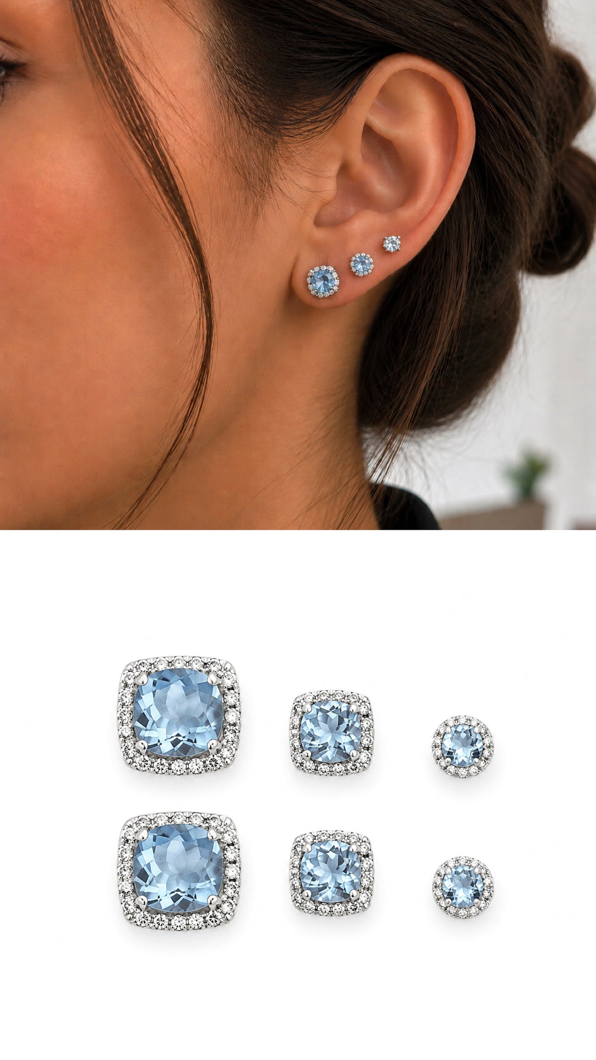 Rhodium Plated Cubic Zirconia Vip 14k earrings  – Catwalk Jewellery wholesale jewelry VIP 14K EARRINGS  Catwalk Jewellery Europe