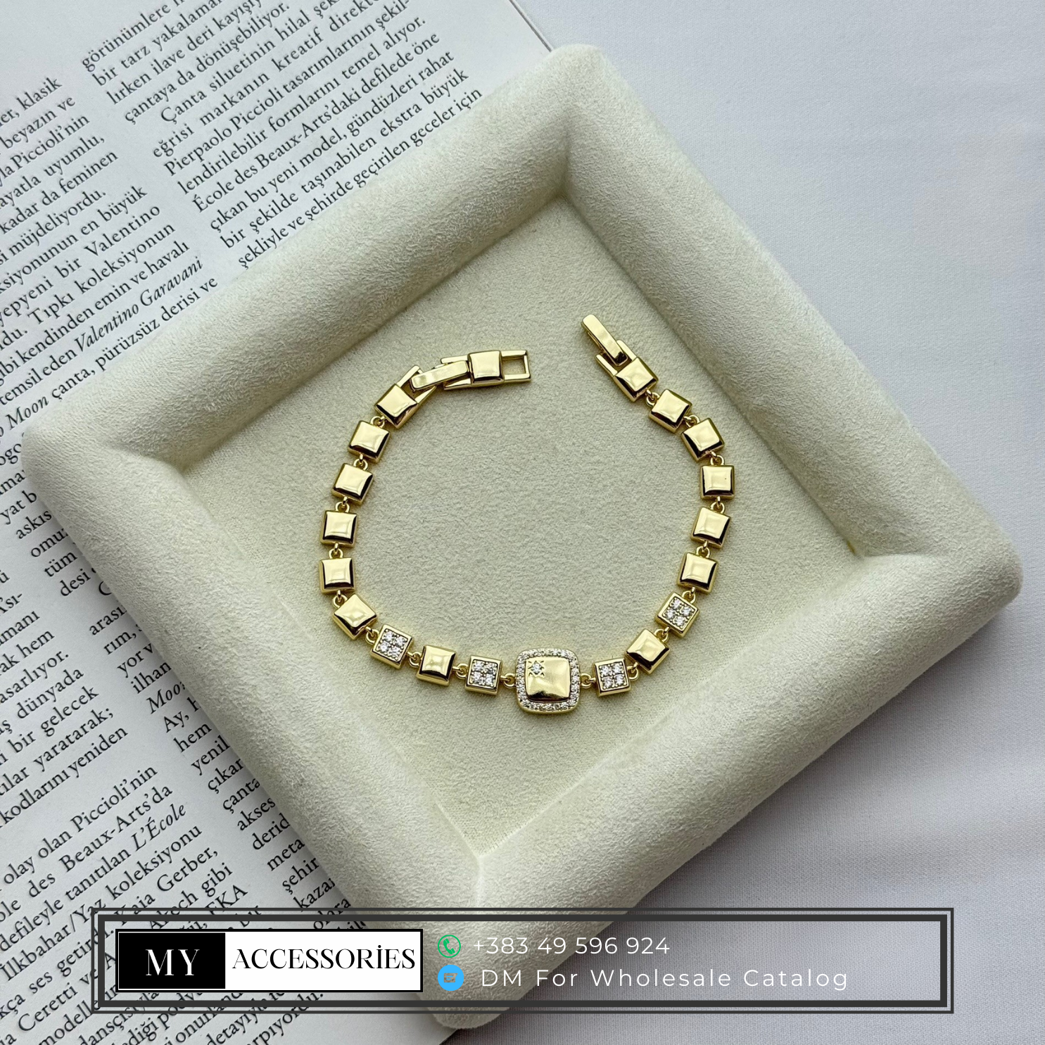MY5V14BRC035 wholesale jewelry VIP 14K BRACELETS Catwalk Jewellery Europe