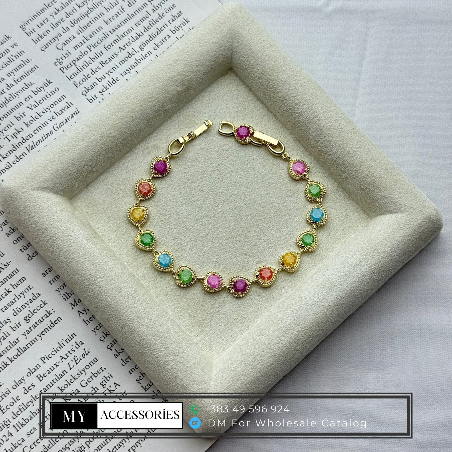 MY5V14BRC041 wholesale jewelry VIP 14K BRACELETS Catwalk Jewellery Europe