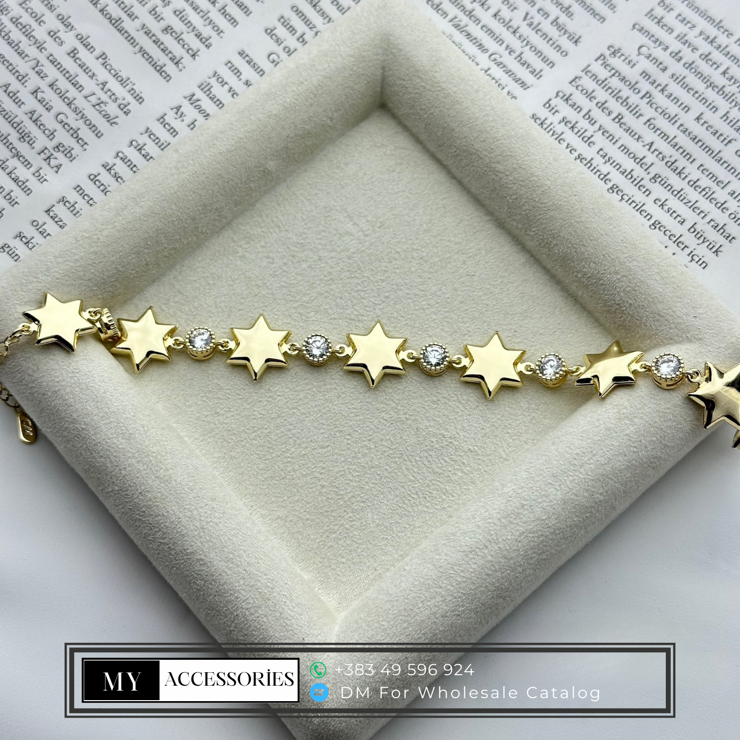MY5V14BRC053 wholesale jewelry VIP 14K BRACELETS Catwalk Jewellery Europe
