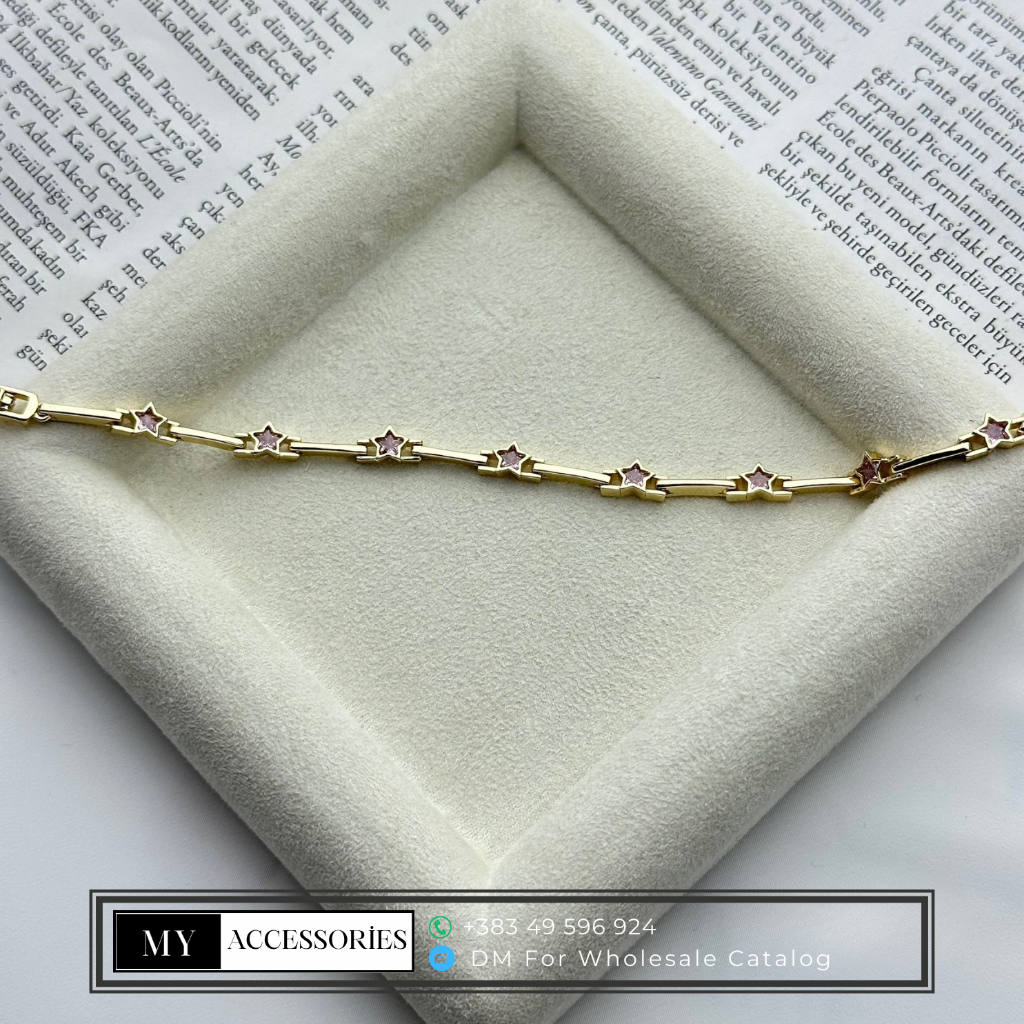 MY5V14BRC061 wholesale jewelry VIP 14K BRACELETS Catwalk Jewellery Europe