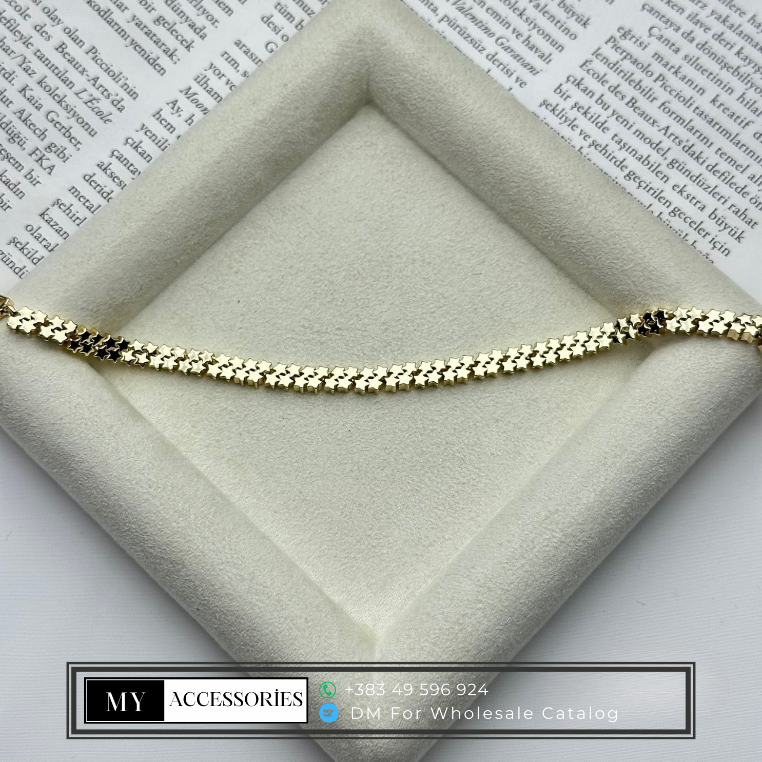 MY5V14BRC063 wholesale jewelry VIP 14K BRACELETS Catwalk Jewellery Europe
