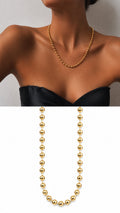 MY1VPNKLC0052 gold-necklace-stainless-steel-waterproof-layered-trendy-wholesale-myaccessories wholesale jewelry NECKLACE  Catwalk Jewellery Europe